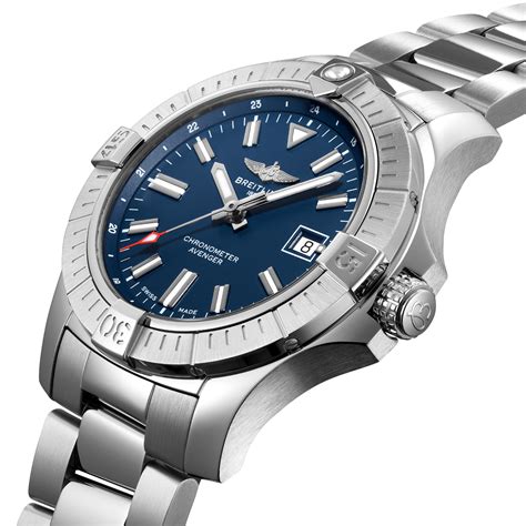 breitling avenger automatik 43 blue|breitling avenger automatic 43 price.